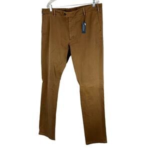 Peter Millar Collection NWT Concorde Garment Dyed Flat Front Trouser Size 40